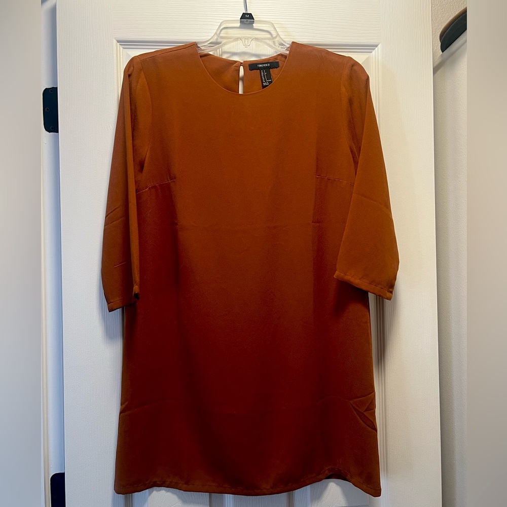 Forever 21 Rust Shift Dress